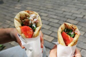Greek Chicken Gyros